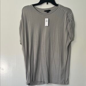 Banana Republic Light Gray short Sleeve Top